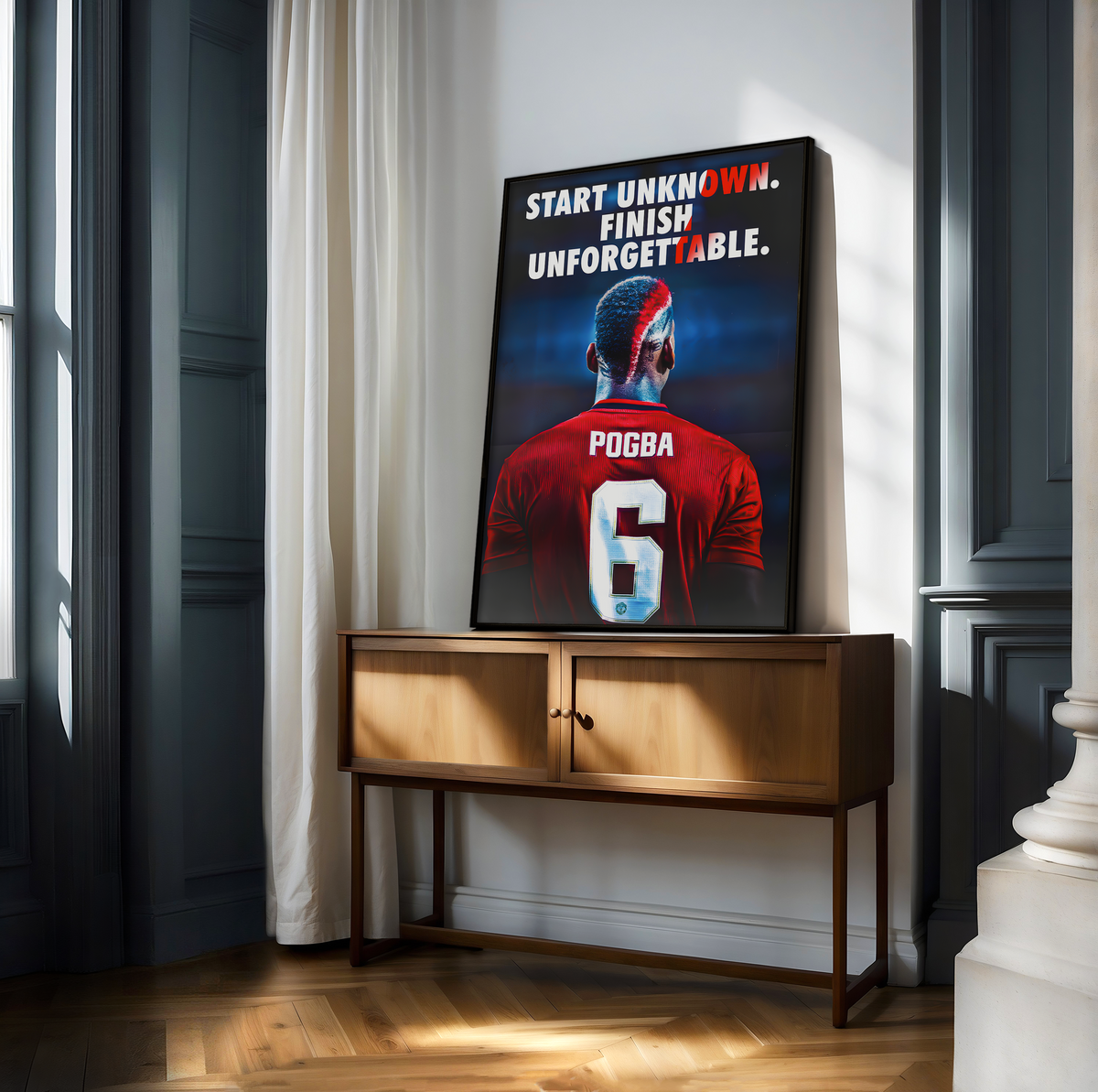 Marco Reus „Entfesselte Eleganz“-Poster