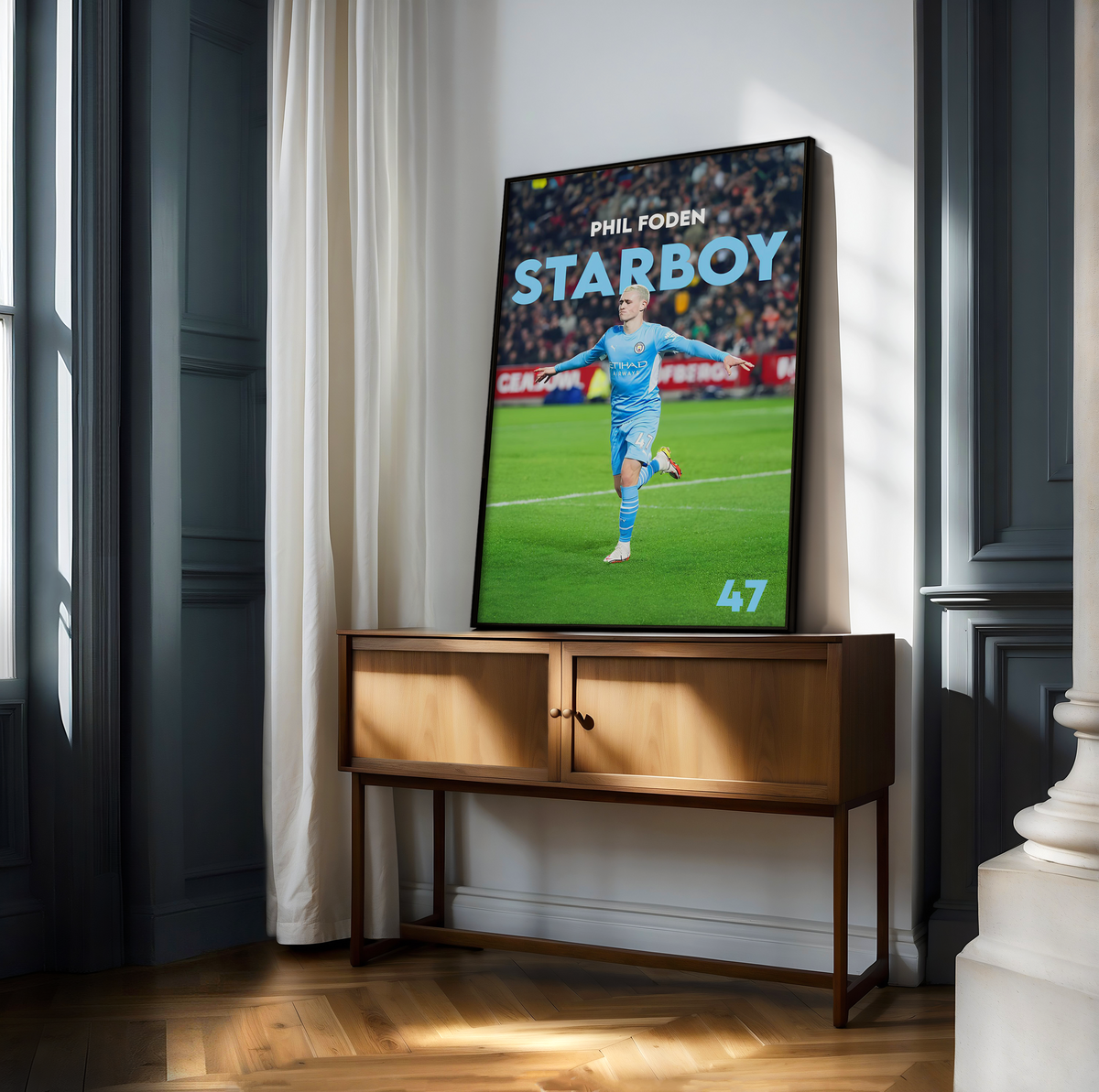Phil Foden 'Starboy' Poster