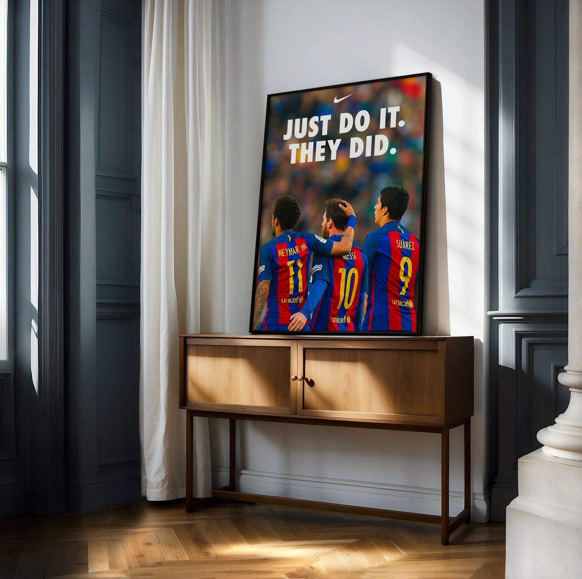 Messi, Suarez & Neymar 'They Did' Poster