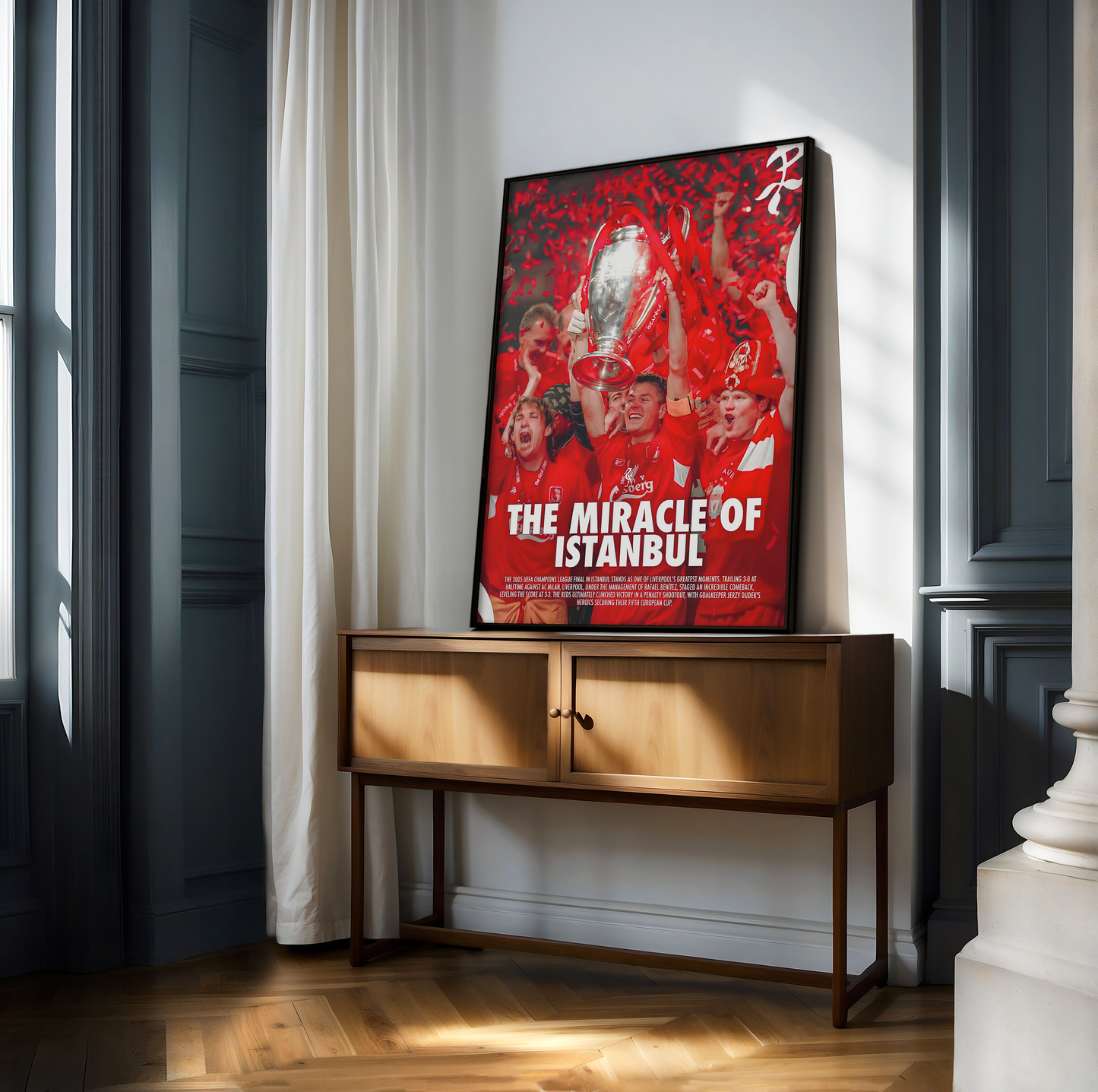Firmino, Mane und Salah Poster
