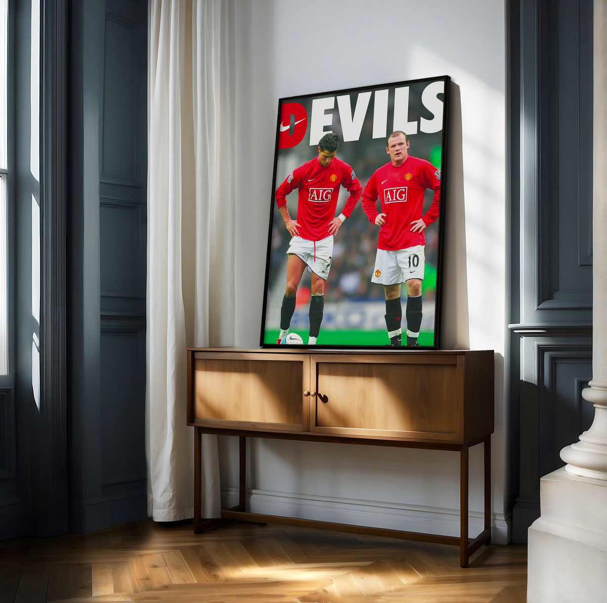 Ronaldo & Rooney 'Devils' Poster